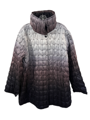 Ombre Quilted Short Signature Coat