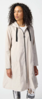 Hooded Trapeze Rain Coat