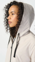 Hooded Trapeze Rain Coat